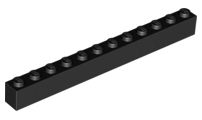 Tijolo 1x12 Preto