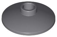 Disco 2x2 invertido - Radar Cinza Escuro
