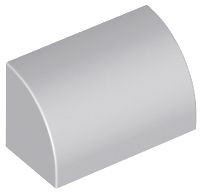 Inclinação Curva 1x2x1 - Cinza Claro