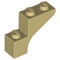 Tijolo em Arco 1x3x2 Bege