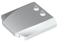 Placa em Cunha 4x4x2/3 Branca