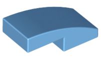 Inclinação Curva 2x1 Medium Blue