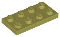 Placa 2x4 Verde Oliva