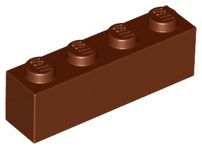 Tijolo 1x4 Marrom