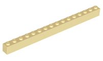 Tijolo 1x16 Bege