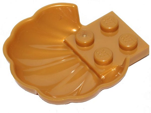 Concha com placa 2x2 Perolada