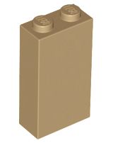 Tijolo 1x2x3 Bege Escuro