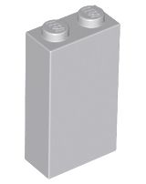 Tijolo 1x2x3 Cinza Claro