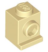 Tijolo Modificado 1x1 Bege