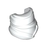 Bandana para minifigura Branca