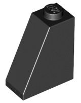 Tijolo Inclinado 65 2x1x2 Preto