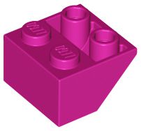 Inclinação Invertida 45 2x2 Magenta
