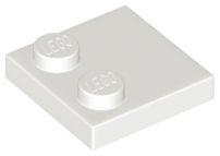 Placa Modificada 2x2 Branca