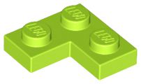 Placa de Canto 2x2 Verde Limão