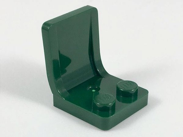 Cadeira 2x2 Verde Escura