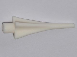 Ponta de Lança com Barbatanas branca