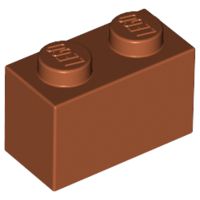 Tijolo 1x2 Dark Orange