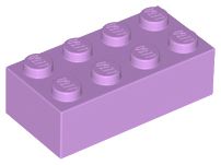 Tijolo 2x4 Medium Lavender