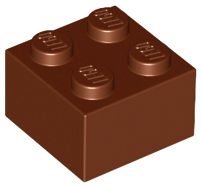 Tijolo 2x2 Marrom