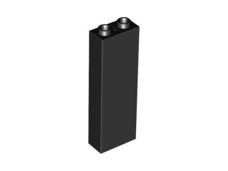 Tijolo 1x2x5 Preto