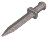 Espada Arma Gladius Romano com Guarda Cruzada Espessa Cinza Prateada