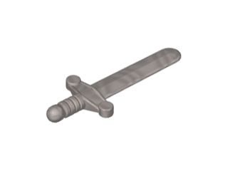 Espada Curta - Cinza Prateada