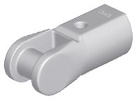 Suporte para barra com alça Cinza Clara