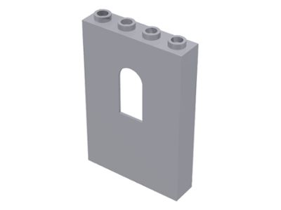 Painel 1x4x5 com janela Cinza Claro