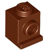 Tijolo Modificado 1x1 Marrom
