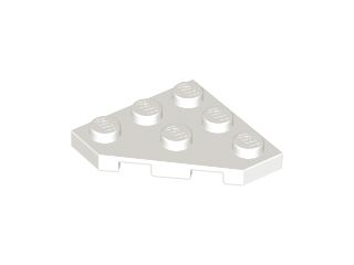 Placa de Canto 3x3 Branca