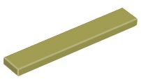Placa Lisa 1x6 Olive Green