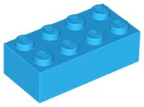 Tijolo 2x4 Dark Azure