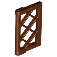 Painel para janela 1x2x3 Marrom