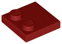 Placa Modificada 2x2 Dark Red