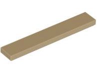 Placa Lisa 1x6 Bege Escura