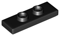 Placa Modificada 1x3 Preta