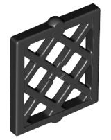 Painel para Janela 1x2x2 Preto