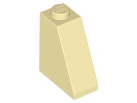 Tijolo Inclinado 65 2x1x2 Bege