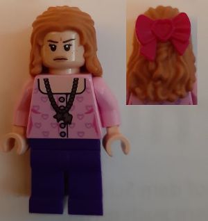 Minifigura Lilá Brown - Série Harry Potter
