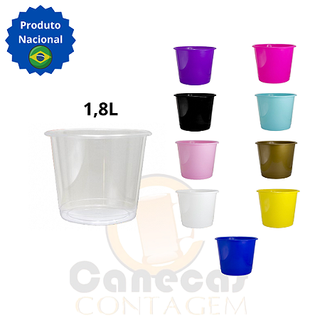 50 Baldes de Pipoca 1,8L Eco – SEM PERSONALIZAÇÃO