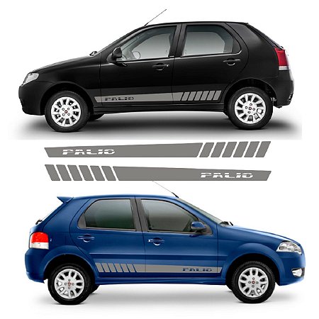 Adesivo Lateral Para Palio Faixa WE3 Colante Até G4 Tuning