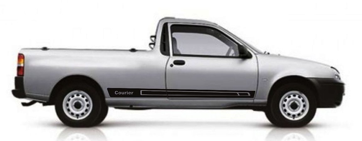 Adesivo faixa lateral tuning Ford Courier 1 Endura e Rocam modelo Courier SRT
