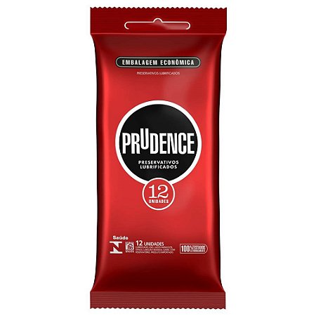 PRESERVATIVOS LUBRIFICADOS 12 UNIDADES PRUDENCE