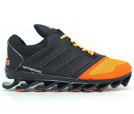 adidas springblade preto e laranja original
