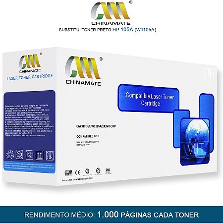 Toner 105A W1105A Compatível /Com Chip