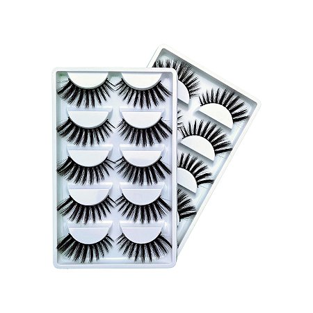 CÍLIOS POSTIÇOS MINK SINTÉTICO  - CM700