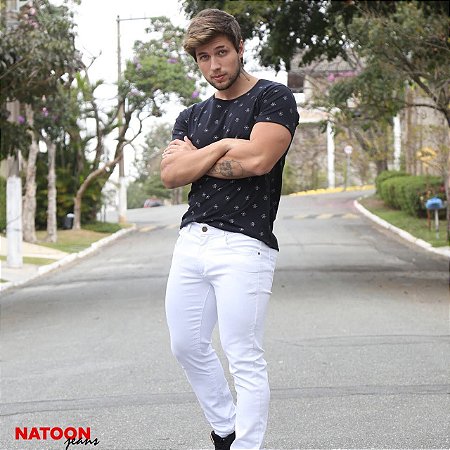 Calça Branca Masculina Jogger MenStreet Black Friday Natal E Ano Novo |  islamiyyat.com