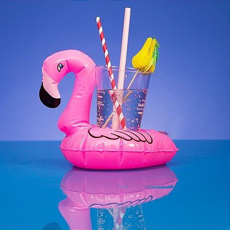 Bóia para Drinks - Flamingo