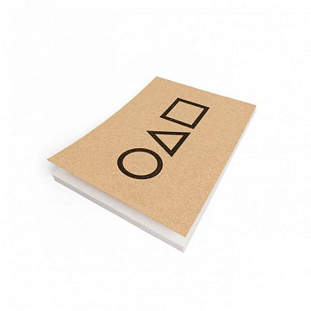 Bloco de Anotações Cartão - Round 6 / Squid Game