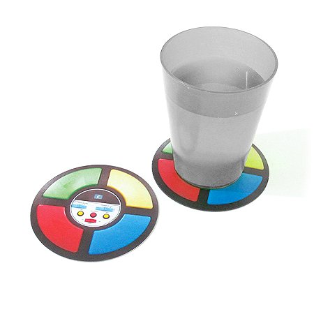 Porta Copos Retro Genius - 4 uni